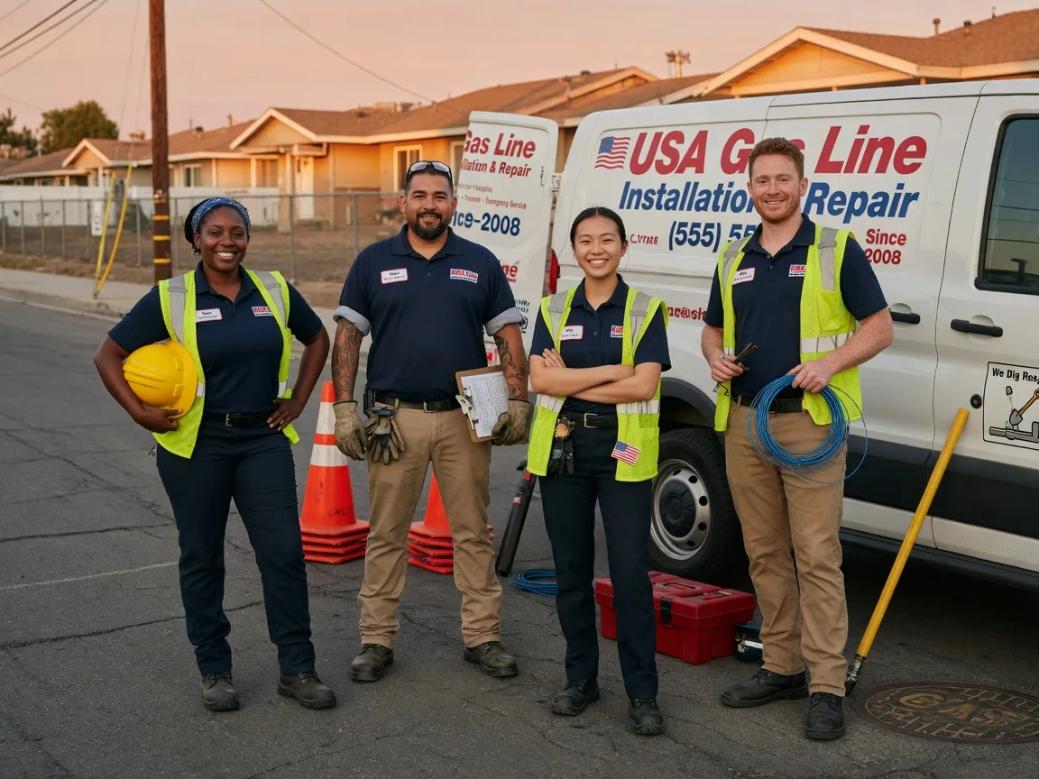 Gas Line Installation company in Kingsbury, IN